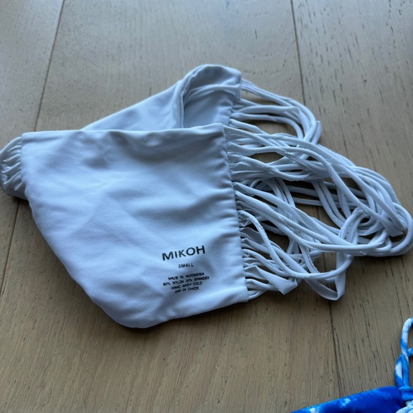 Mikoh Bikini Set Strapless Top Tor Dye Bottoms - Picture 5 of 9